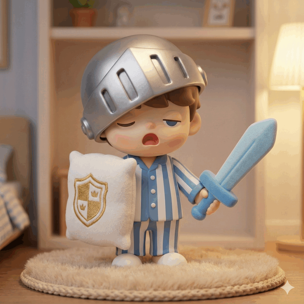 Le paladin en pyjama