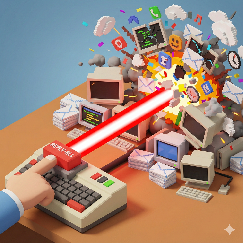 Rayon Laser "Reply-All"